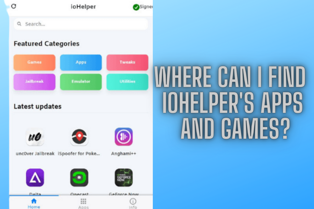 iohelper's apps