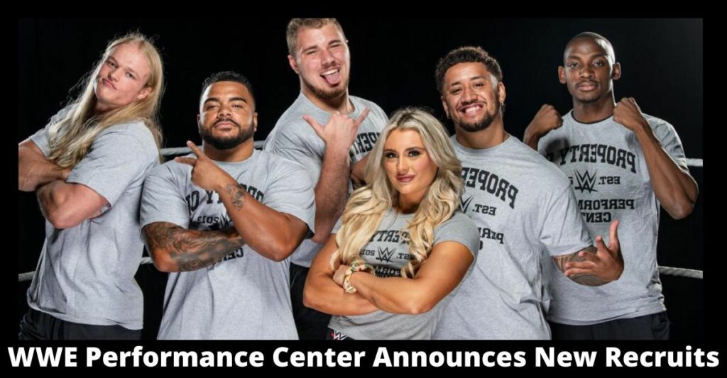 WWE Performance Center Announces New Recruits
