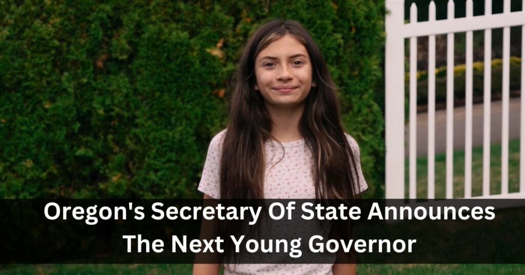 Oregon's Secretary Of State Announces The Next Young Governor
