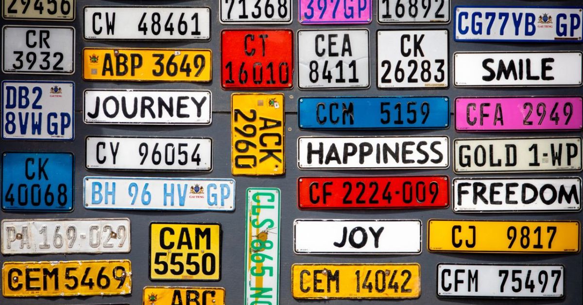 4PF Meaning License Plate