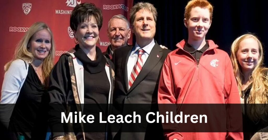 Mike Leach Children