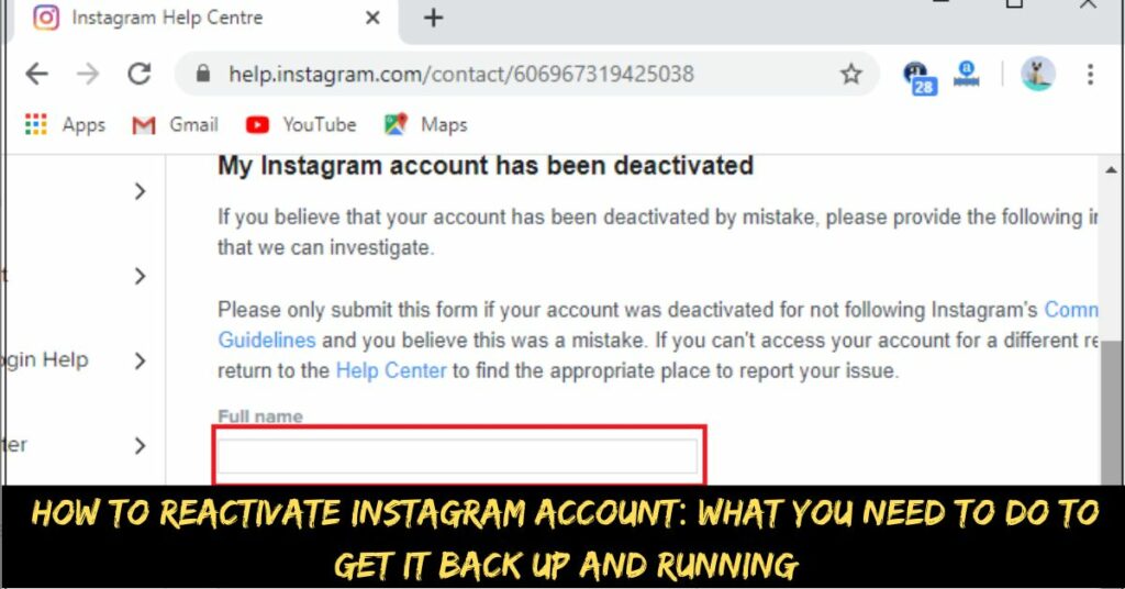 How to Reactivate Instagram Account What You Need to Do to Get It Back Up and Running