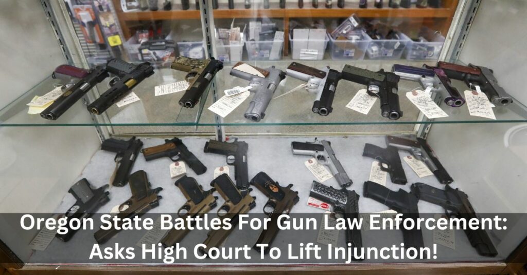 Oregon State Battles For Gun Law