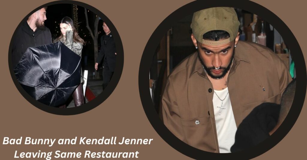 Bad Bunny and Kendall Jenner Leaving Same Restaurant Amid Relationship Rumors