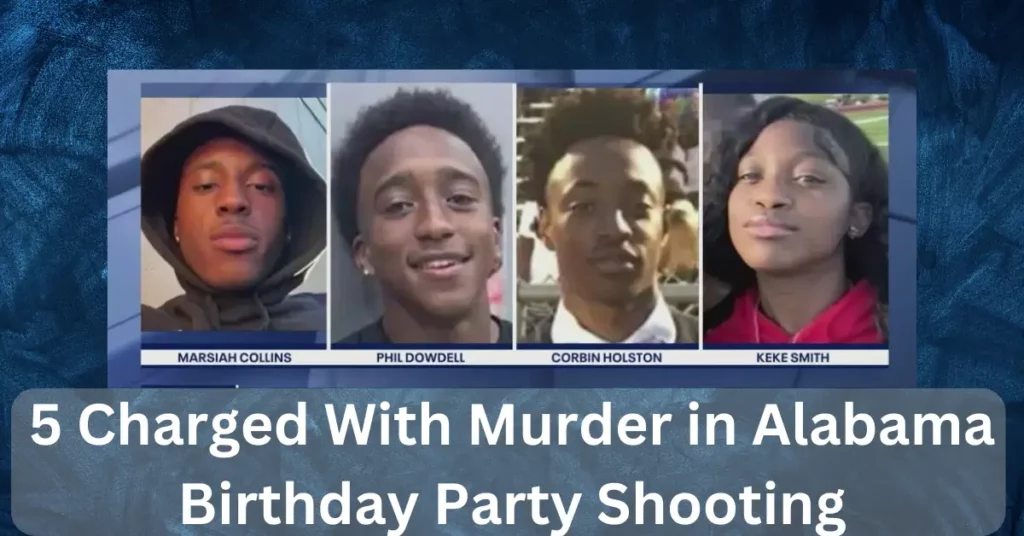 5 Charged With Murder in Alabama Birthday Party Shooting