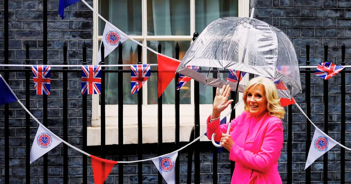 Jill Biden Arrives in London for King Charles Coronation