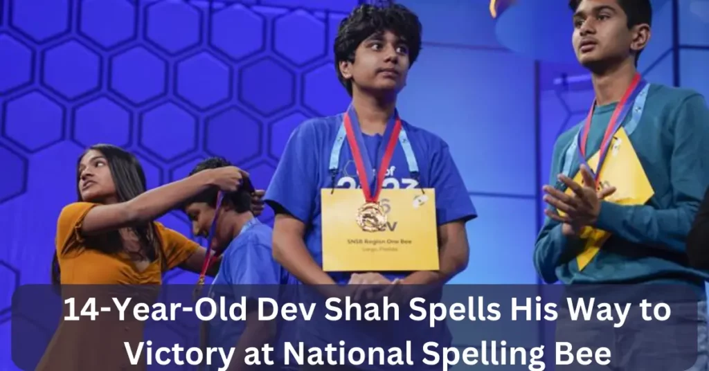 14-Year-Old Dev Shah Spells His Way to Victory at National Spelling Bee