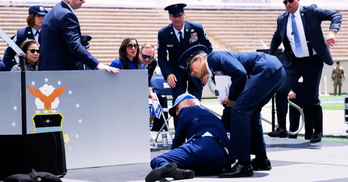 President Biden's Memorable Moment at Air Force Academy Graduation