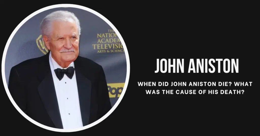 john aniston death