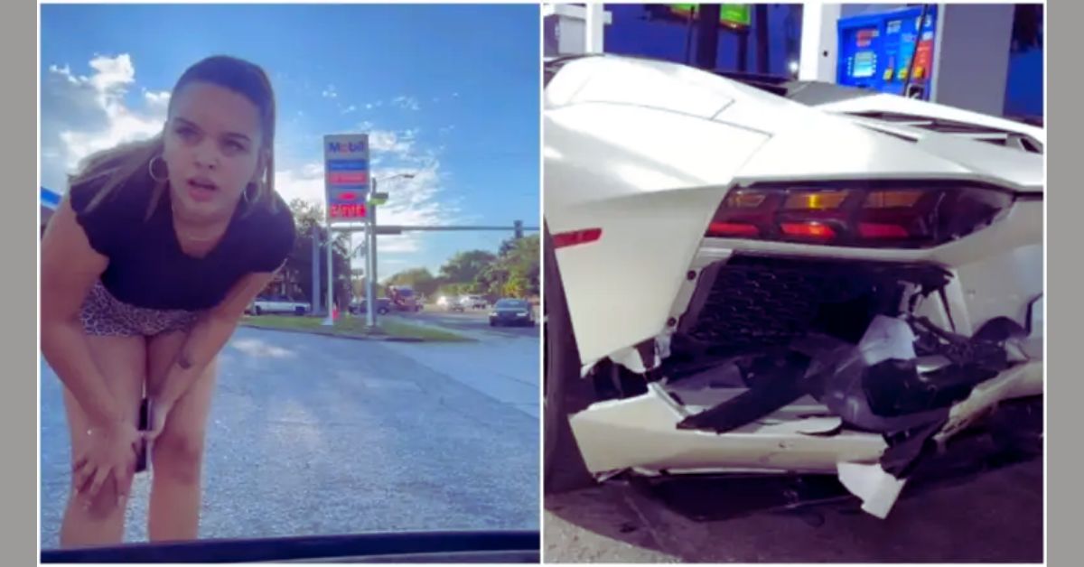 Tiktok Car Accident Lamborghini