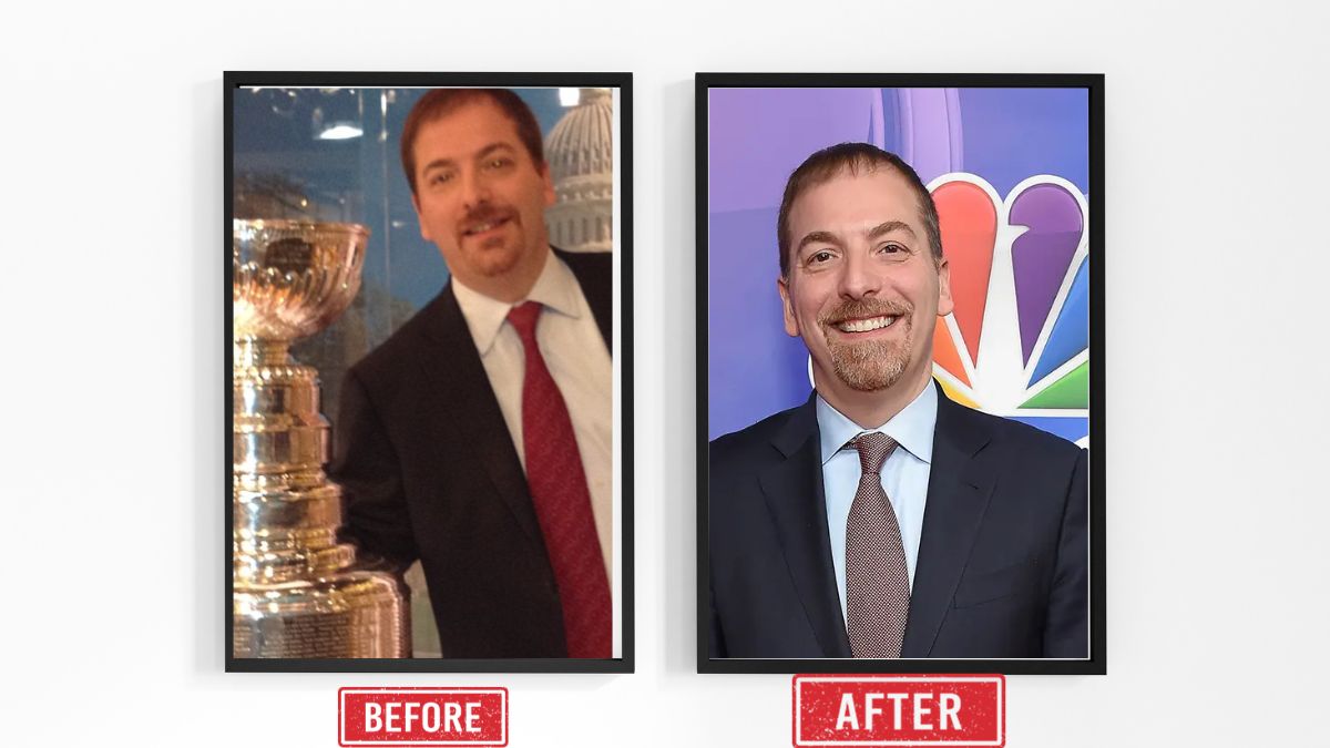 Chuck Todd Before and After Weight Loss